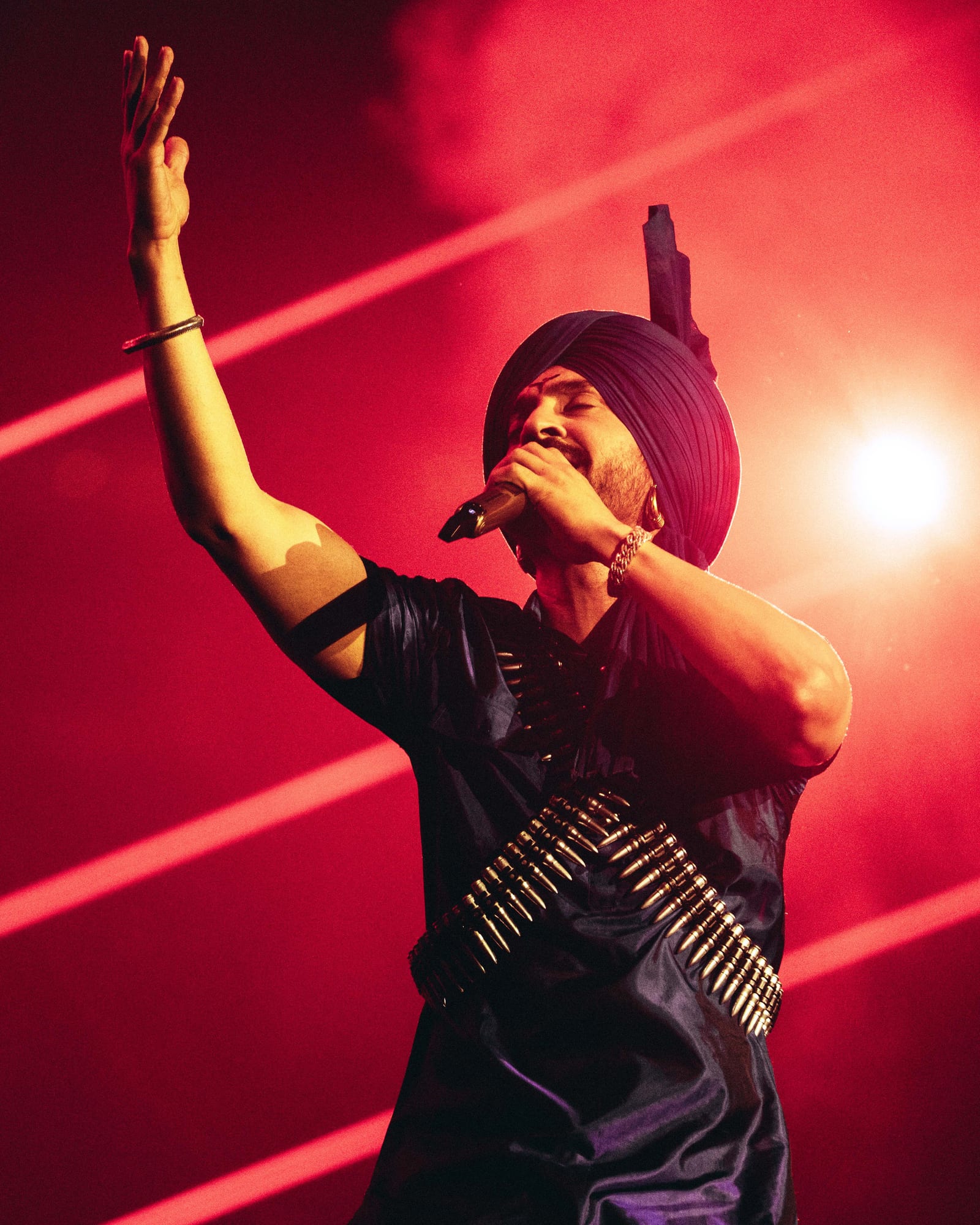 Diljit Dosanjh performing live